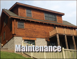  Asheville, North Carolina Log Home Maintenance